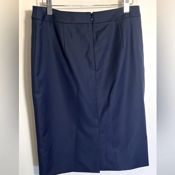 Hugo Boss responsible navy blue Pencil Skirt NWT Size 8